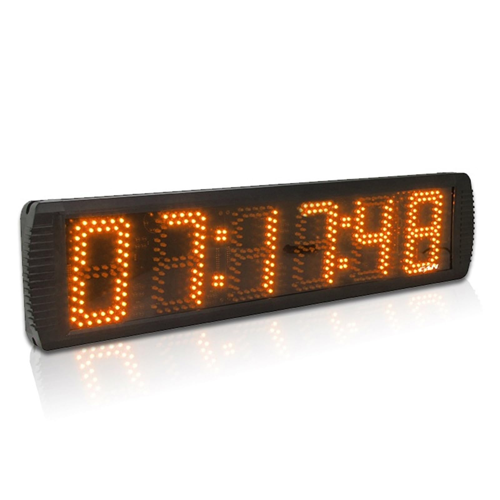 Cronómetro digital LED grande for carreras de caballos, con cuenta regresiva. Uso en múltiples escenarios(Yellow Timer)