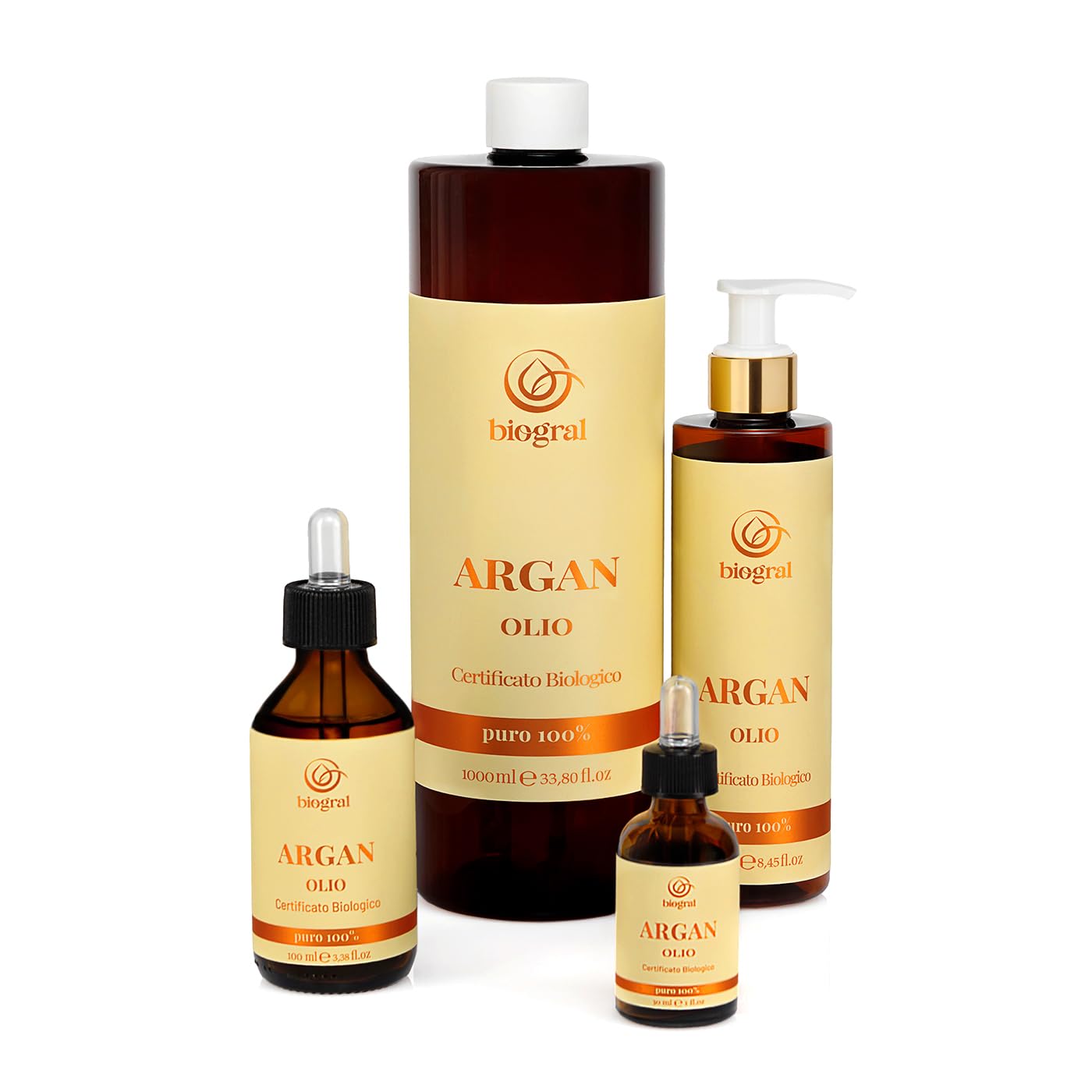 Olio di Argan Puro per Pelle Biologico (250 ml X 2pz + Saponetta Omaggio), Idratante Corpo, per Capelli Secchi e Crespi e Danneggiati, Privo di Sostanze Chimiche