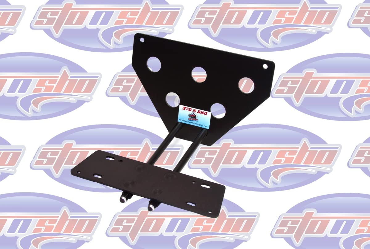 STO N SHO Front License Plate Bracket Compatible with 2009-2014 Ford F150 (SNS42)