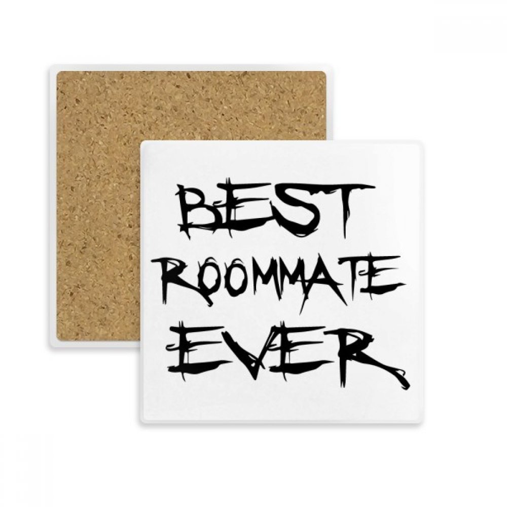 Cadeau de graduation pour roommate : dessous de verre absorbant multicolore unique