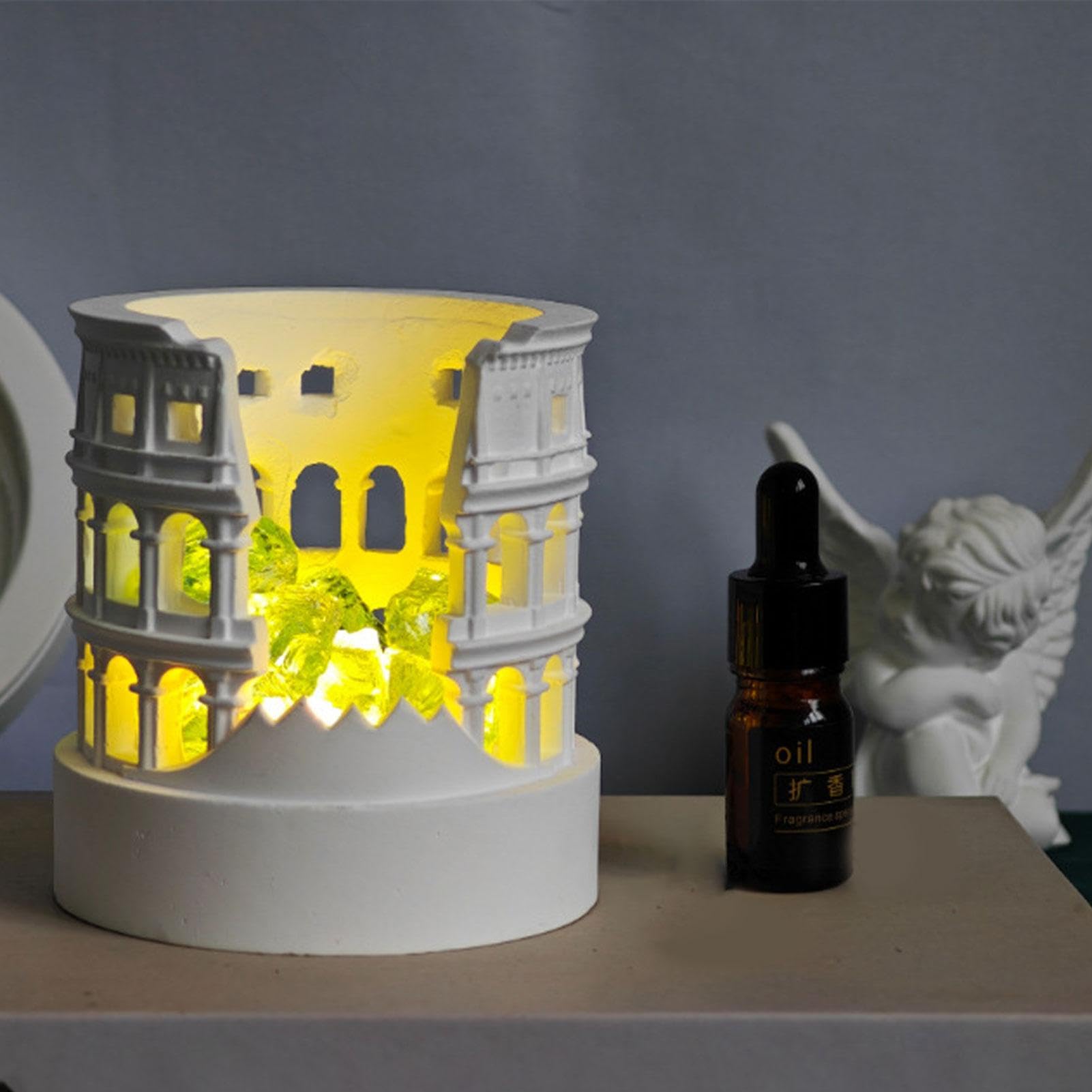 Aromaterapeutyczna Lampa Nocna Dekoracyjny Dyfuzor Zapachów do Wnętrz