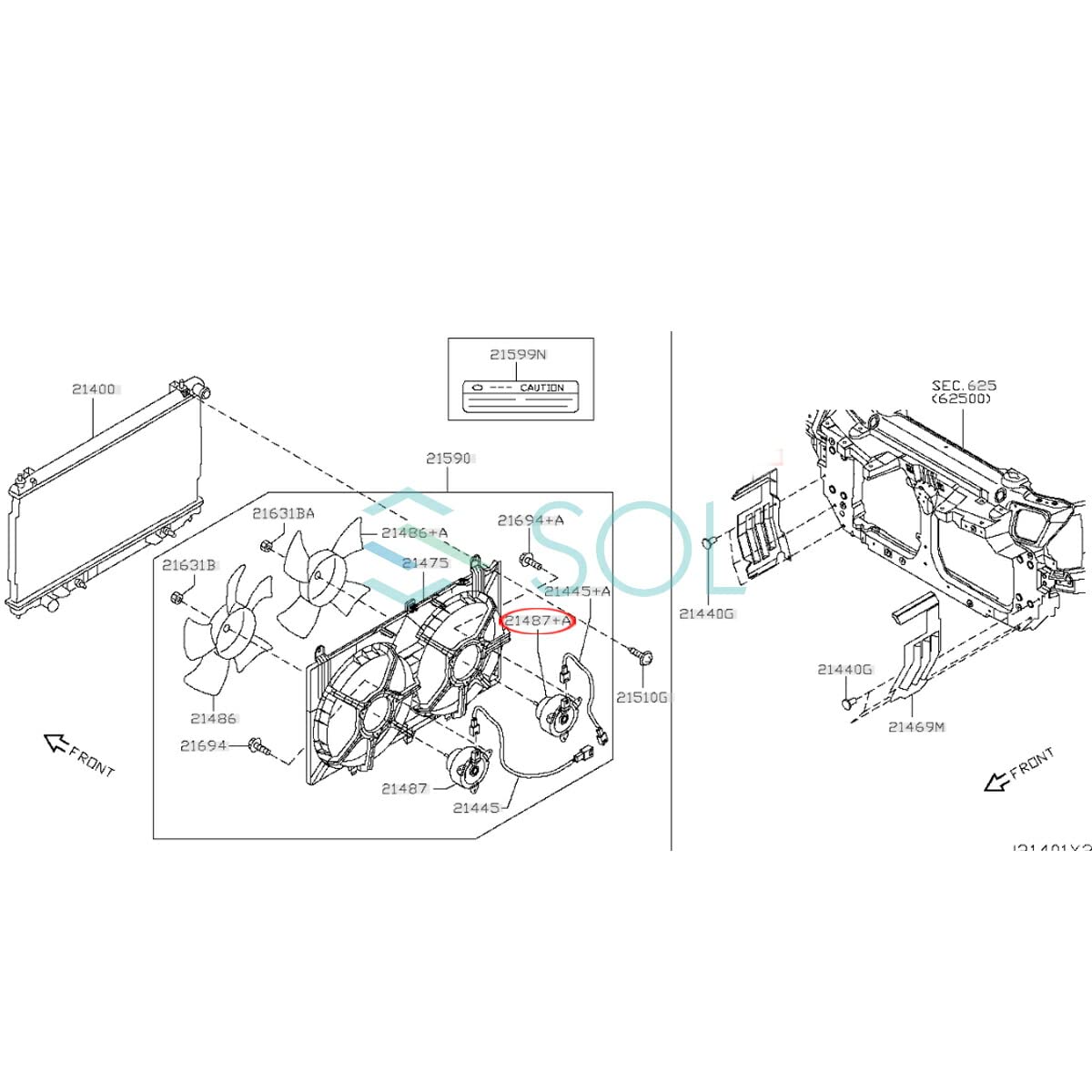 日産車　主要部品分解図 Buy Genuine Nissan 1109531U0A (11095-31U0A) Tube, Spark Plug