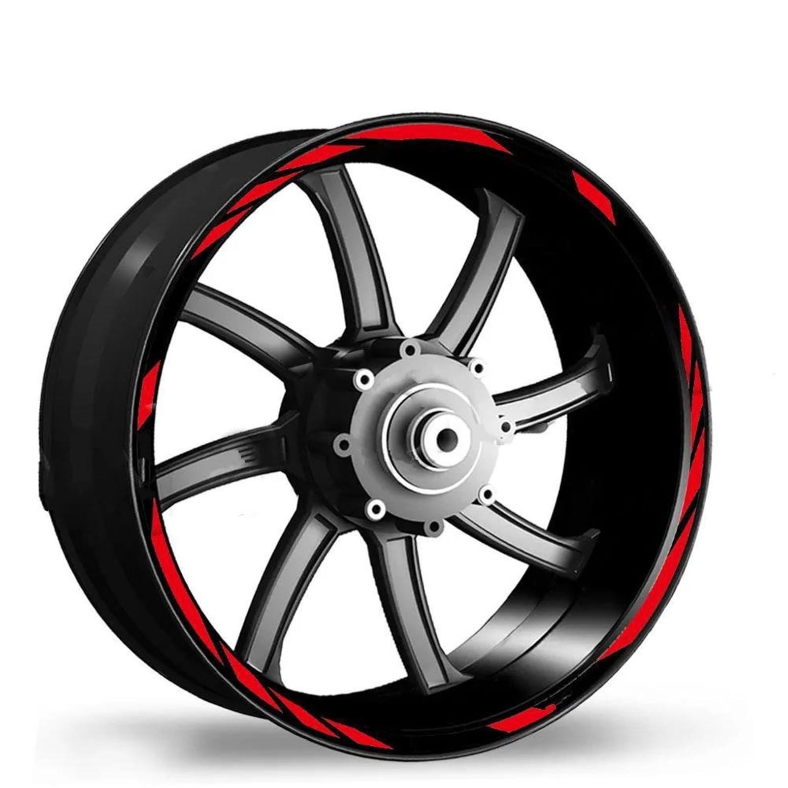 Hjkdsz Style 9 Motorcycle Wheel Stickers For 150Nk 250Sr 300Nk 300Ss Sr 400Nk 400Gt 650Nk 650Gt 650Mt(Style 9)