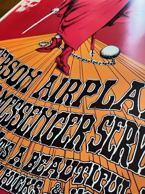 ビンテージポスター Amazon.co.jp: 大判 ビンテージ ロックポスターJefferson Airplane