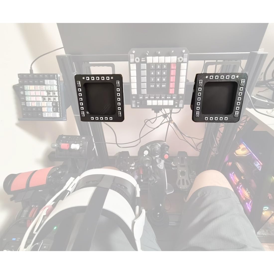 Amazon.com: ConsoleXpress Flight Simulator Cockpit Panel, 5-Inch