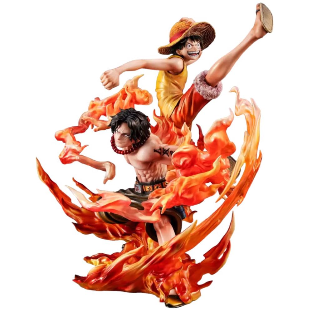 Amazon.co.jp: メガハウス ルフィ&エース ワンピースフィギュア - 海賊