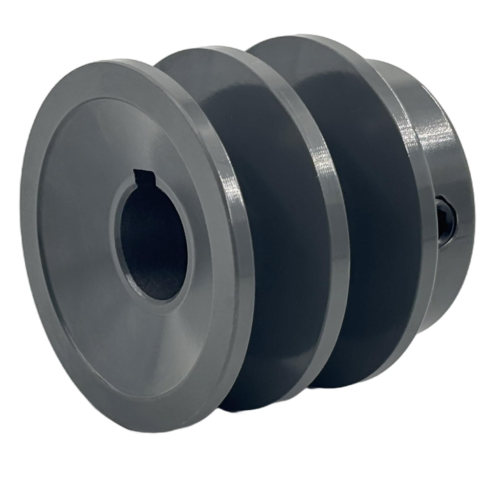 2AK20-5/8 Double Groove Pulley,v Belt Pulley 5/8 inch bore 2" OD,Mechanical Pulleys cast Iron for A AX 3L 4L V-Belts,2AK2058 Pulley — Amazon image 5