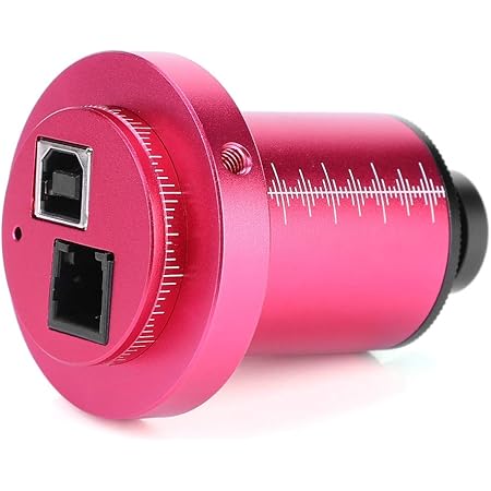 fo sa Electronic Astronomical Telescope Eyepiece, T7C Eyepiece 1/4"CMOS Camera Equatorial Instrument ST4 Star Guide Telescope Accessories Telescope Electronic Eyepiece