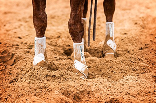 Iconoclast Orthopedic Support Boots - 1 Pair For Front Legs (White, Medium) #TOP1