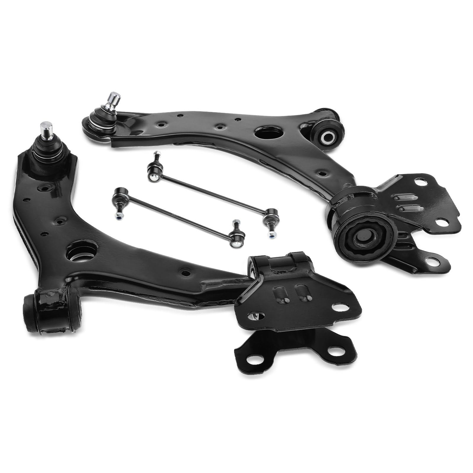 Frankberg 2x Braccio di controllo + 2x Asta di accoppiamento anteriore sinistra destra Compatibile con 3 BL 3 Berlina BL Replace# BBM234300