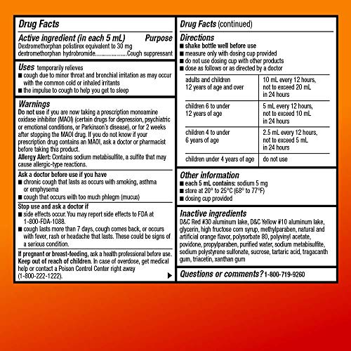 Amazon Basic Care 12 Hour Cough Dm Syrup thumb #4