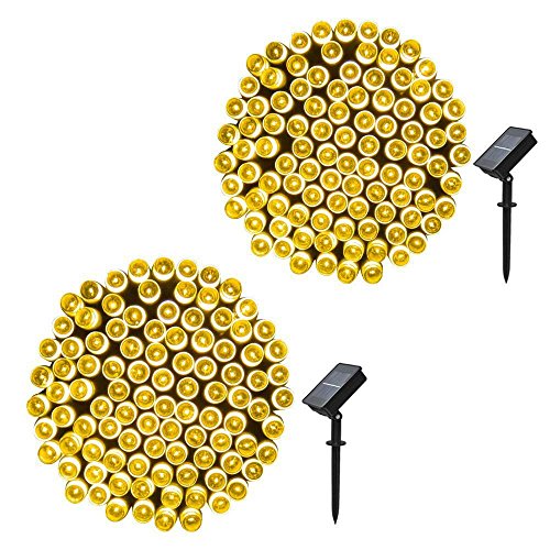 LiBatter 2 pacchi Luci solari della stringa 200