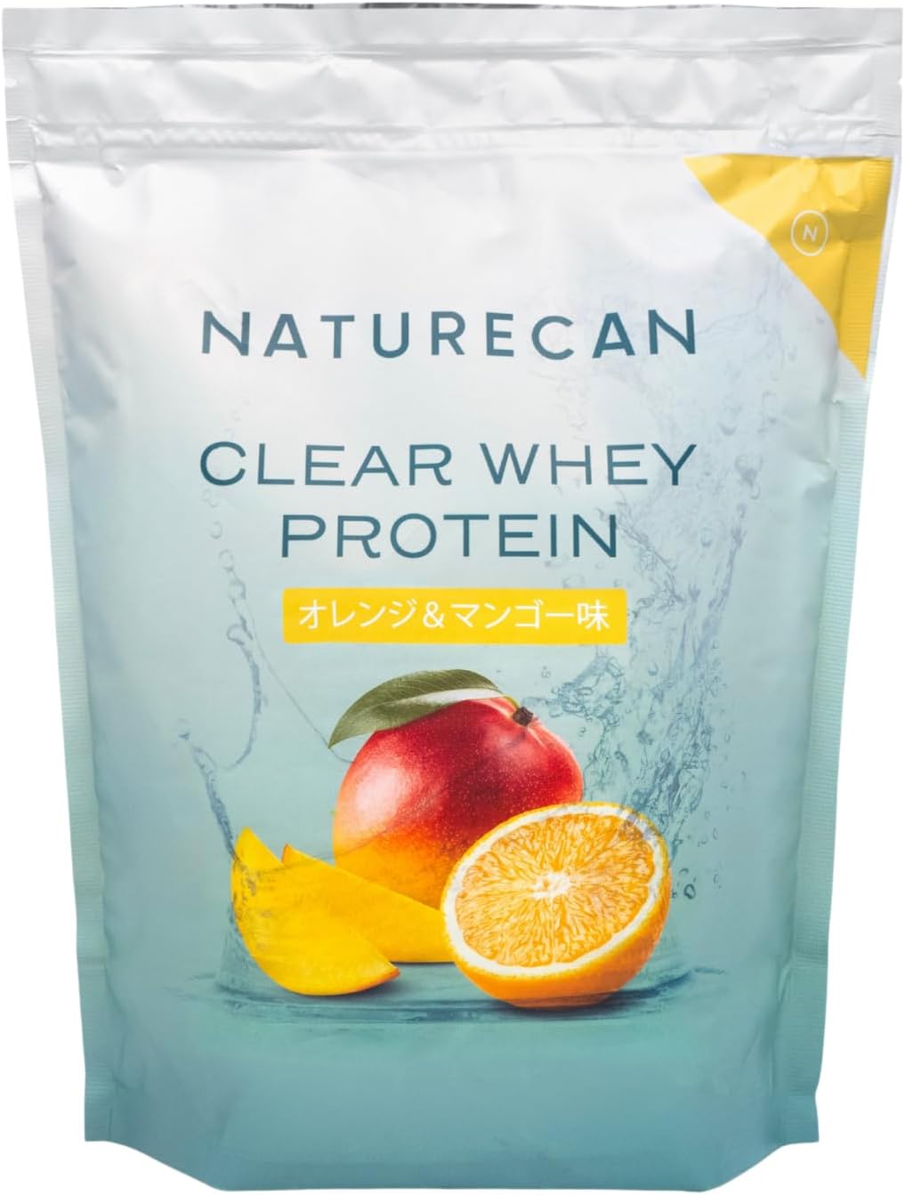 Naturecan クリアホエイプロテインアイソレート 930g サプリメント たんぱく質24g/25g1食分 (オレンジ＆マンゴー)