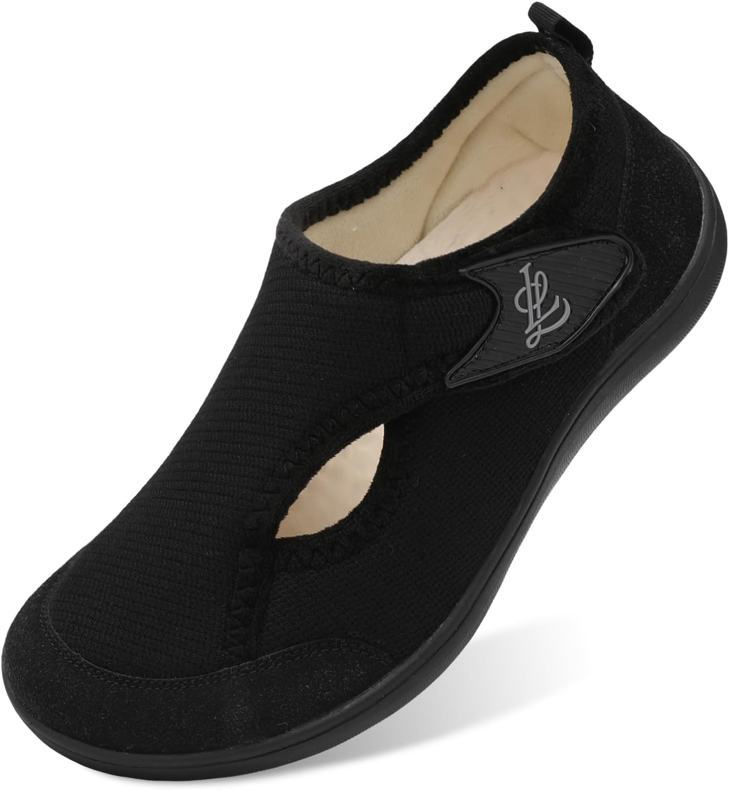Womens Slippers Wide Diabetic Shoes Adjustable Arthritis Edema House Shoes Indoor Outdoor Slippers