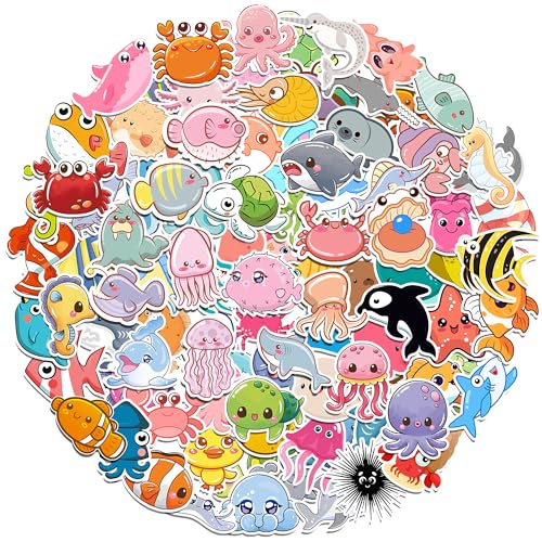 Stickers for Kids, 100Pcs Cute Animal Stickers, Vinyl Non-Repeating Sticker - image 7