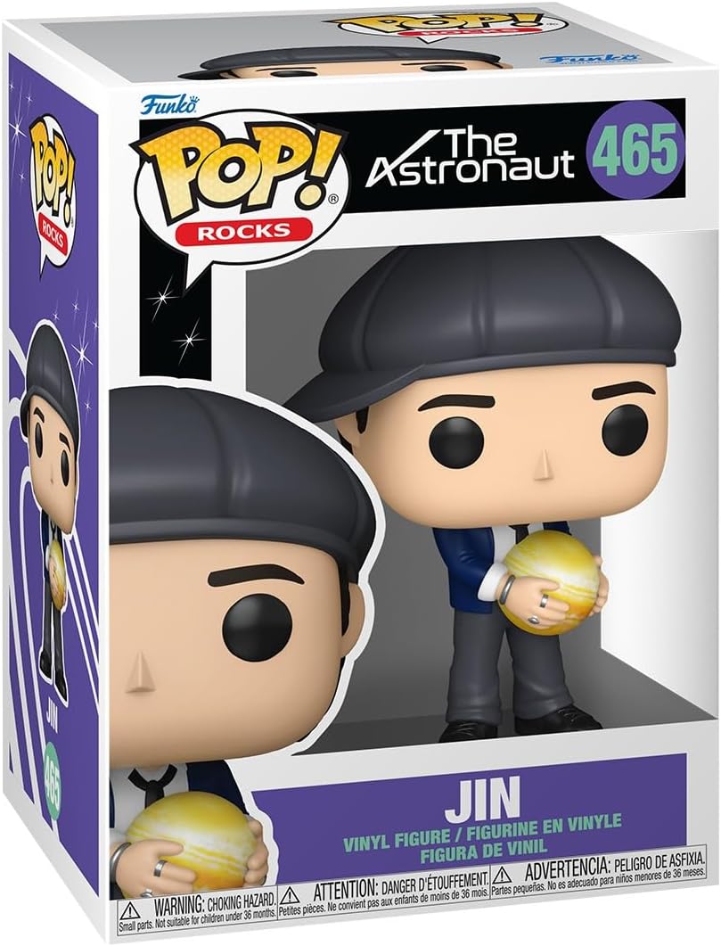 Pop! Rocks: BTS - Jin - (Astronaut) - Collectable Vinyl Figure - Gift Idea - Official Merchandise - Toys for Kids & Adults - Music Fans - Model Figure for Collectors and Display