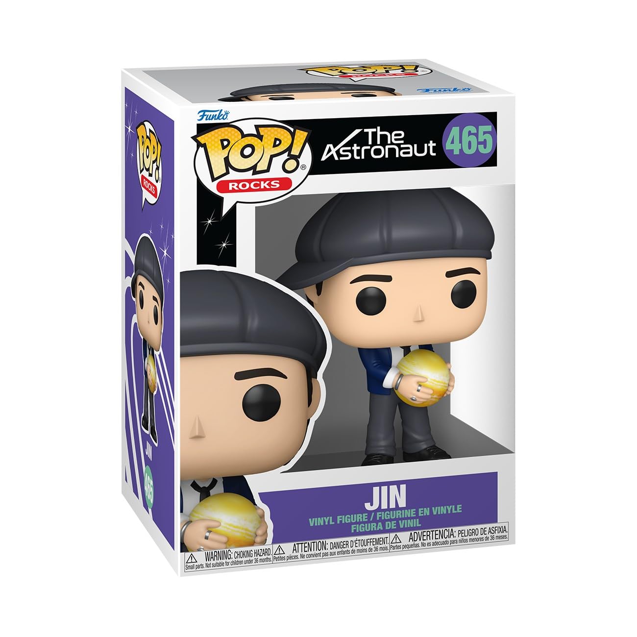 Funko Pop! Rocks: BTS - Jin - (Astronaut) - Collectable Vinyl Figure - Gift Idea - Official Merchandise - Toys for Kids & Adults - Music Fans - Model Figure for Collectors and Display
