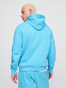 GAP mens Heritage Logo Pullover Hoodie