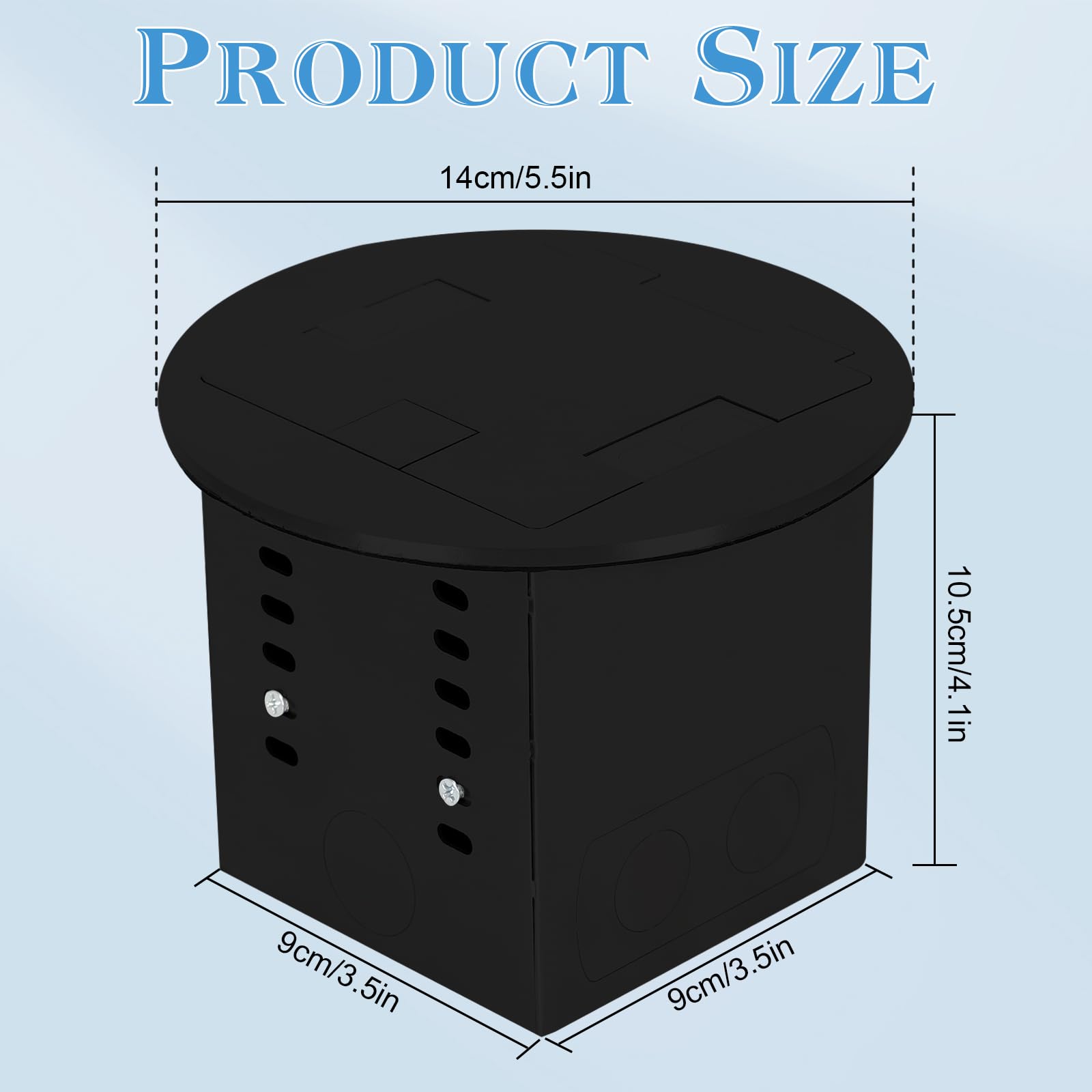 Sinoamigo Hidden Floor Safe Socket Waterproof Electric Power Floor Sockets With Multi-Plugs