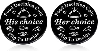 Funny Decision Gifts for Men Women Valentines Gifts for Boyfriend Girlfriend Food Decision Maker for Him Her Couple Birthday