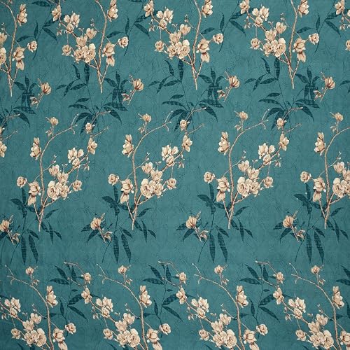 Image of Premium Heavy Cotton Elastic Fitted Bedsheets with 2 King Size Pillow Covers || Double Bed with All Around Elastic 350 TC || 72 x 78 x 10 Inch King Size Fitted || - Green Flower