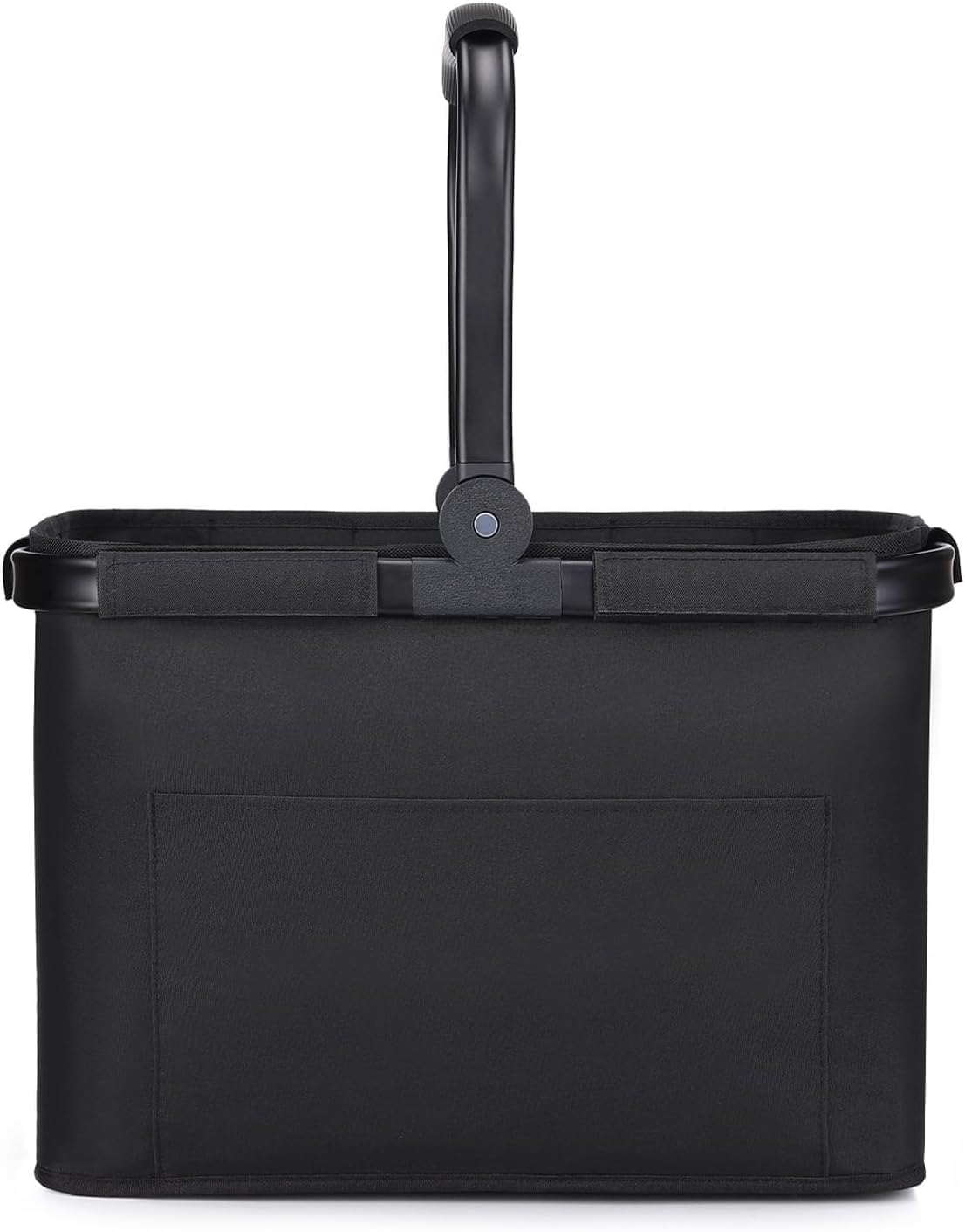 Diurwur®30L Einkaufskorb Familie Einkaufstasche Faltbar Tragekorb Groß Picknickkorb Klappkorb Reisetasche Praktischer Einkaufen Korb mit Gepolsterten Griffen-ideal für Reisen/Picknick/Einkaufen