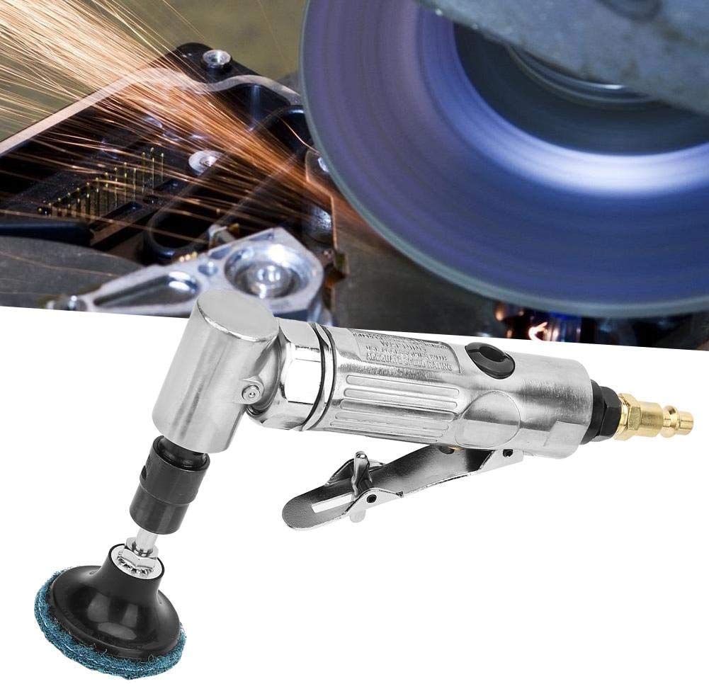 Smerigliatrice Pneumatica di Piegatura Pneumatica a 90 Gradi di Grado Industriale con Disco di Macinazione 2 Pollici Velocità di Rotazione a Vuoto MBSP 2000 rpm