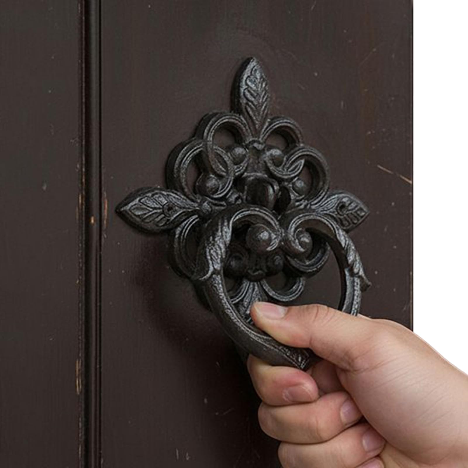 Poignée de porte extérieure de style antique pour hôtel et restaurant
