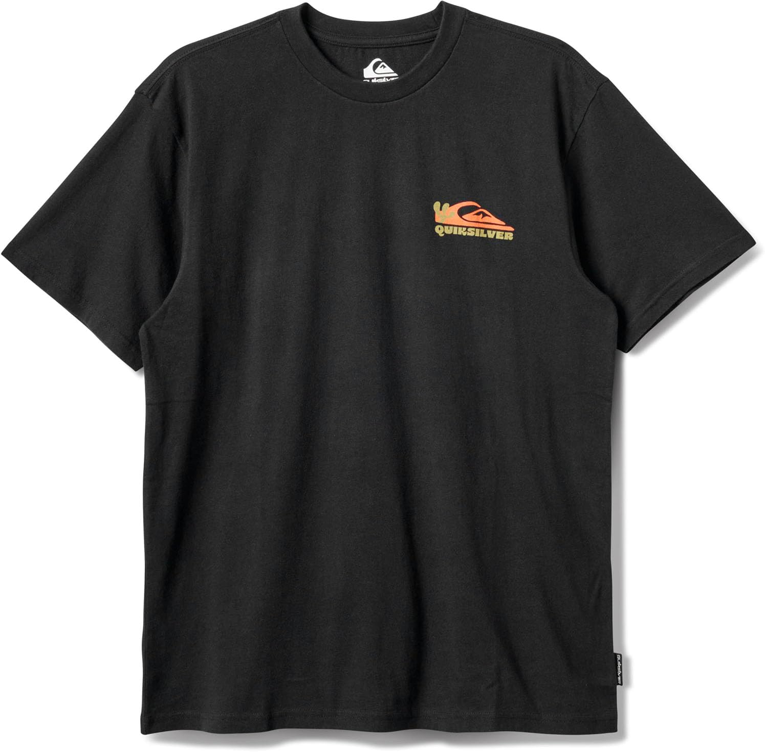 Quiksilver - Mens Everyday Paradise STW Short Sleeve Graphic T-Shirt, Color Black, Size: Small