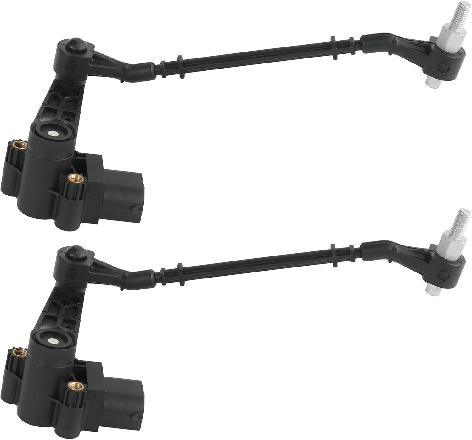 Pair Air Suspension Front Left & Right Ride Height Level Sensor Replacement for Land Rover Range Rover 2003-2009 Driver/Passenger Side Height Level Sensor LR020626 LR020627 RQH500431 RQH500420
