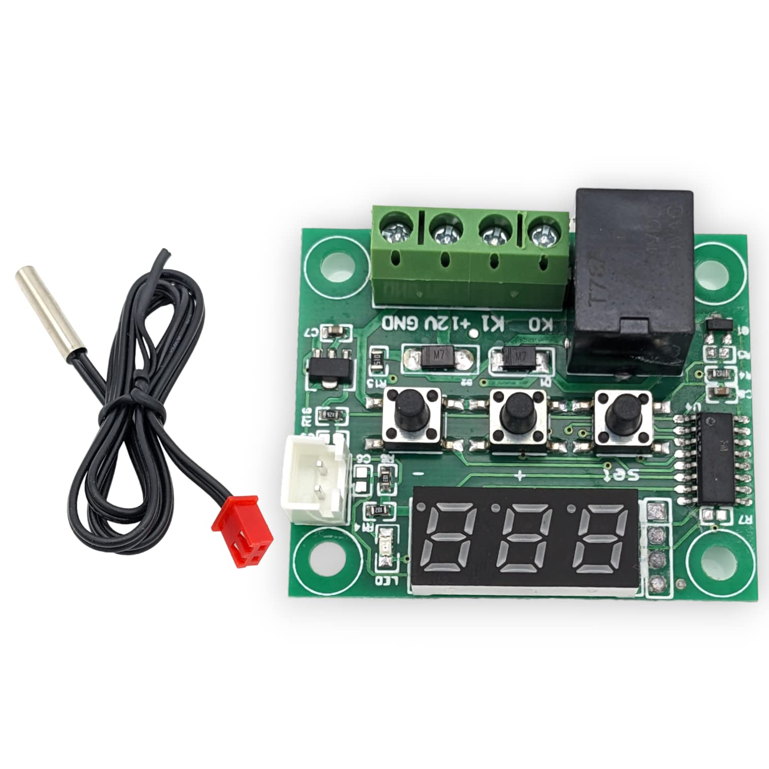 PGSA2Z® DC12V Red W1209 Digital Thermostat Temperature Control -50-110C + Sensor (B0C44KL35V) Amazon Price History, Amazon Price Tracker