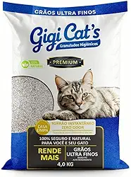 Granulado Sanitário para Gatos Balaio D'Gato – Extra Fina Premium Line – 4kg