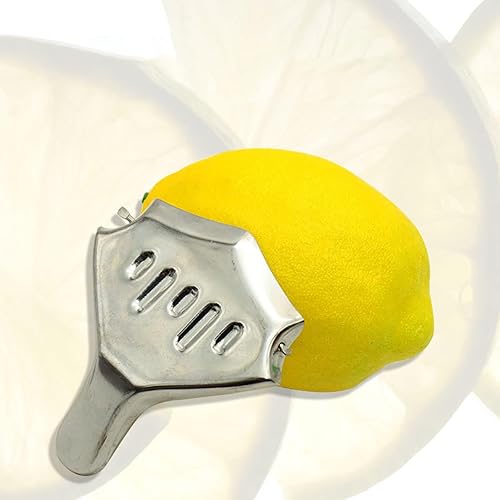 Miniatura 5 de Exprimidor manual de acero inoxidable, prensa de jugo de naranja y limón, abrazadera exprimidora de frutas, perfecto para jugo fresco en casa y en