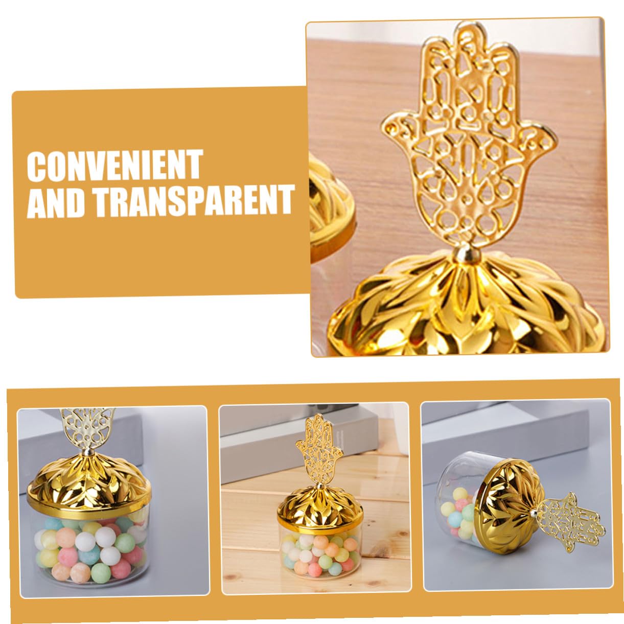 Scatole Regalo per Matrimonio 24 Pezzi con Coperchio Galvanizzato Trasparente, Piccole Scatole Portaconfetti per Feste e Shower, Contenitori Riutilizzabili per Biscotti