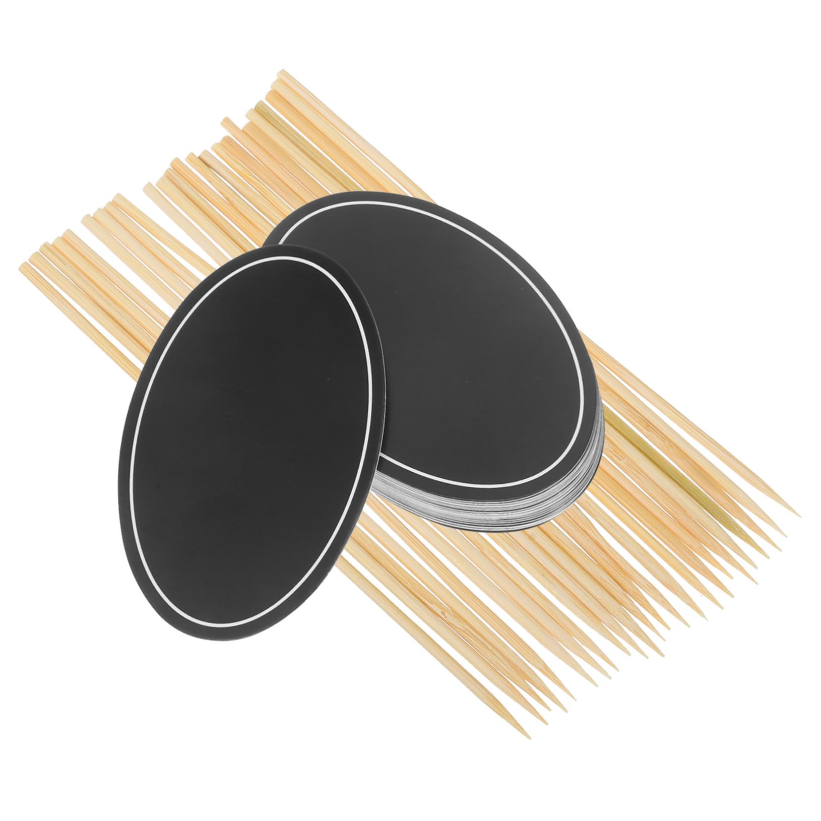 Ciieeo Cheese Markers 24pcs Food Labels for Party Buffet Accessories Easy to Carry Portable and Practical