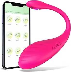 Sex Toys Vibrators Adult Toy - Remote Vibrator with App Control Vibradores, G Spot Vibrator with 9 Powerful Vibrations, Waterproof Clitoral Stimulator Couples Sex Toy for Women
