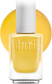 duri Nail Polish, 101S, Summer Dream, Pastel Yellow Shade, Semi Matte Finish, Full coverage, 0.45 Fl Oz