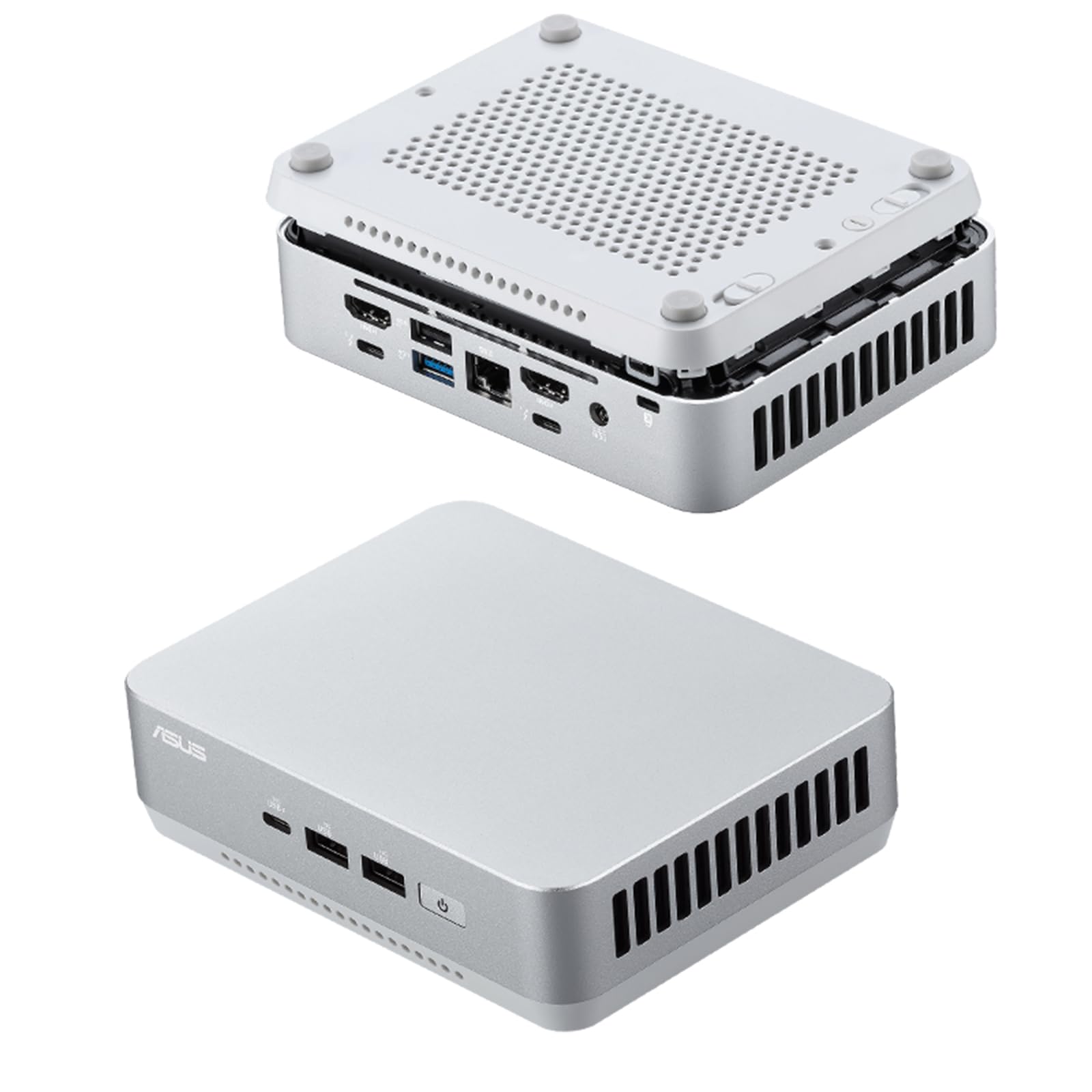 Cutesliving NUC 14 Pro+ Mini PC compatible con procesador Core Ultra 5 125H de 14 núcleos, gráficos ARC de 14ª generación, pantalla cuádruple 4K, Thunderbolt 4, oficina, creatividad y juegos (barebone