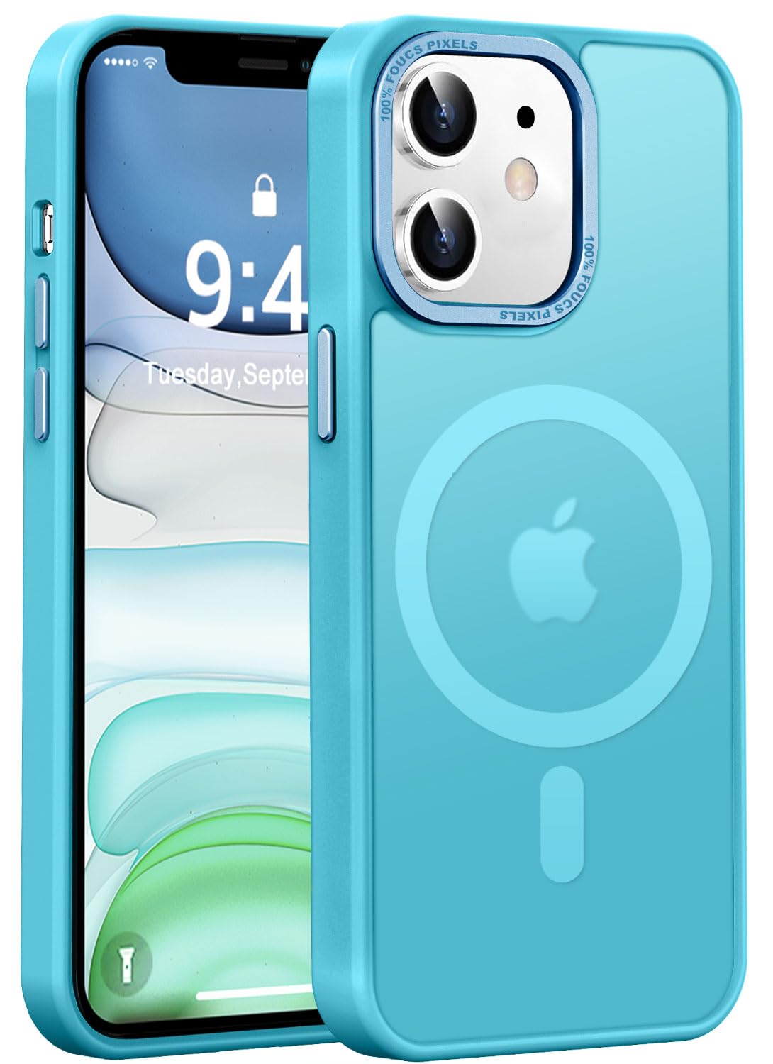 Newfuture Strong Magnetic Compatible with iPhone 17 Pro Case [13 FT Military Drop Protection] [Compatible with Magsafe] Slim Translucent Matte Shockproof with Anti-Fingerprint Phone Case, Tender Pink — view 211