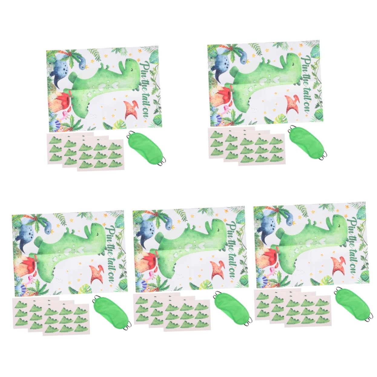 5 autocollants muraux dinosaure Cabilock pour chambre enfant - 8