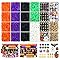 Hbnlai 3000 Pcs Halloween Clay Beads for Bracelet Making Kit, Halloween Decorations Charms Jewelry Making, DIY Crafts for Gifts Party Favors