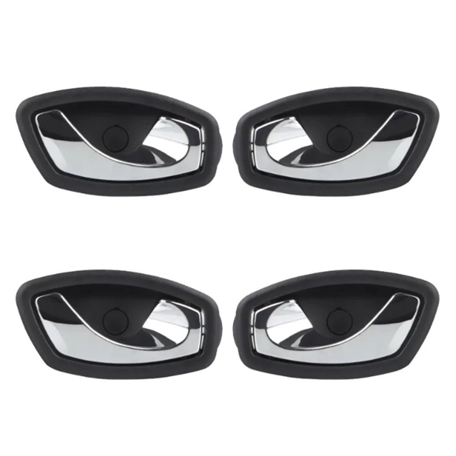 PLMNHSS Car Inner Handle 806710001R 826720001R 80670007R 826730001R for Fluence for Scenic Megane Iii 2008-2016 for Clio Iv 2012-2021 Inner Door Handle(2Pair)