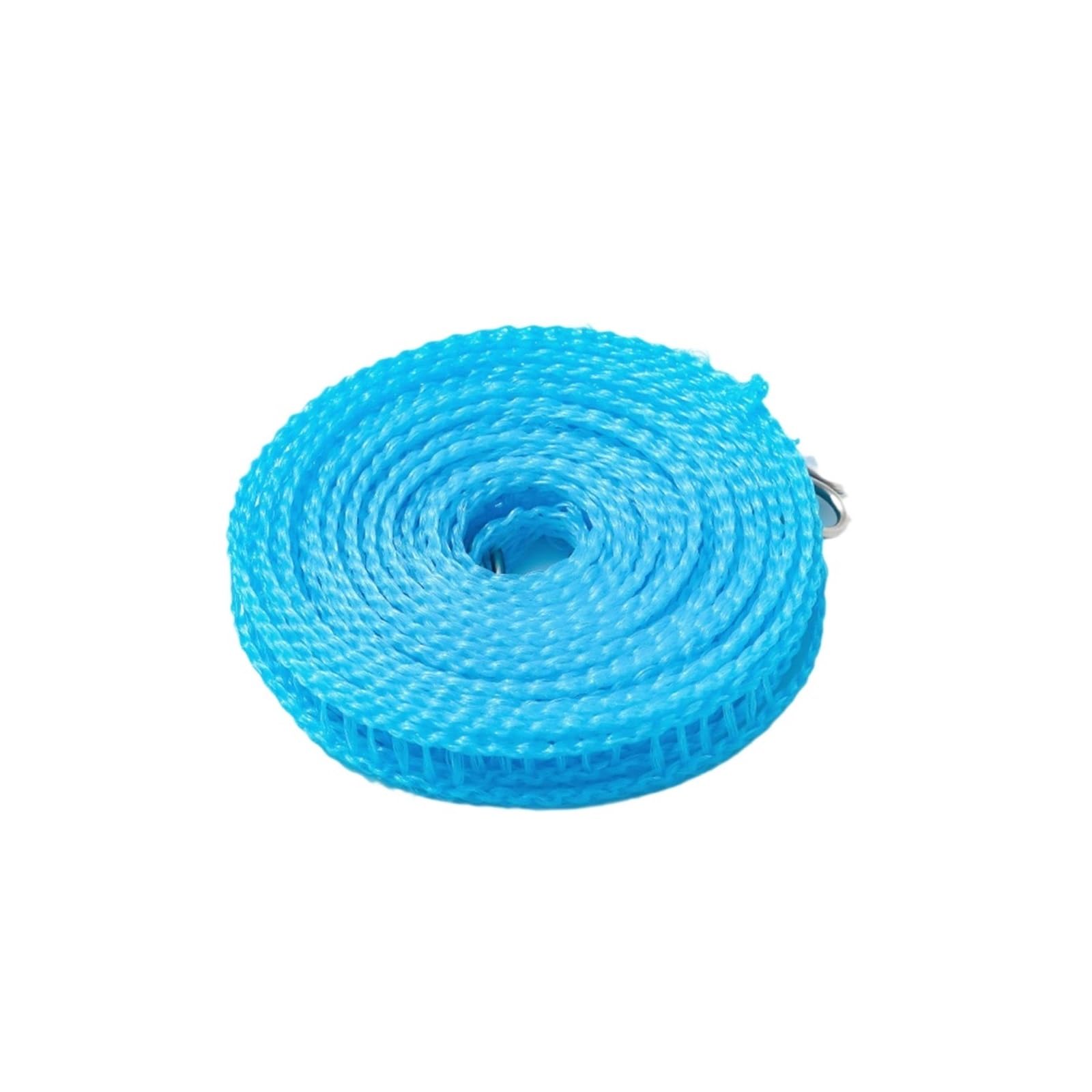 Laundry Drying Rope, Portable Windproof Fence-Type Clothesline For Indoor Outdoor Travel, Multicolor(Blue 5m)