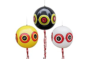MorTime 3PCS Balloon Bird Repellent: Scare Birds, Keep Ducks Away From Pool