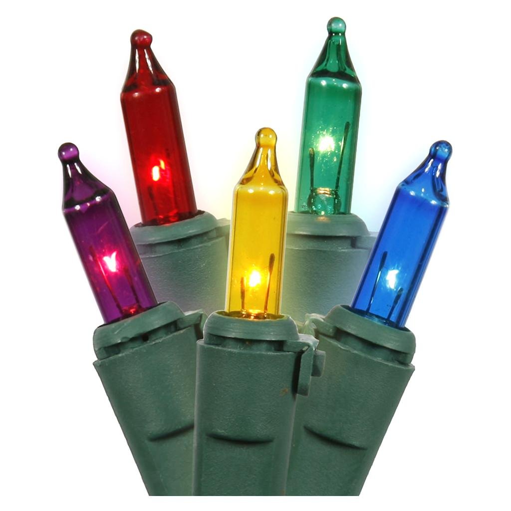 Brite Star10 Light Straight Mu Lighticolor/Green Wire, Multicolor