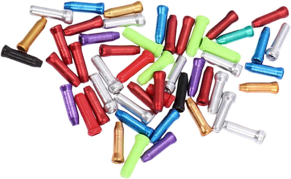 BESPORTBLE Shifter Hose Cable Clips Gear Cable Shifter Cables Bike Brake Line Crimp Housing Ferrule End Cap Chain