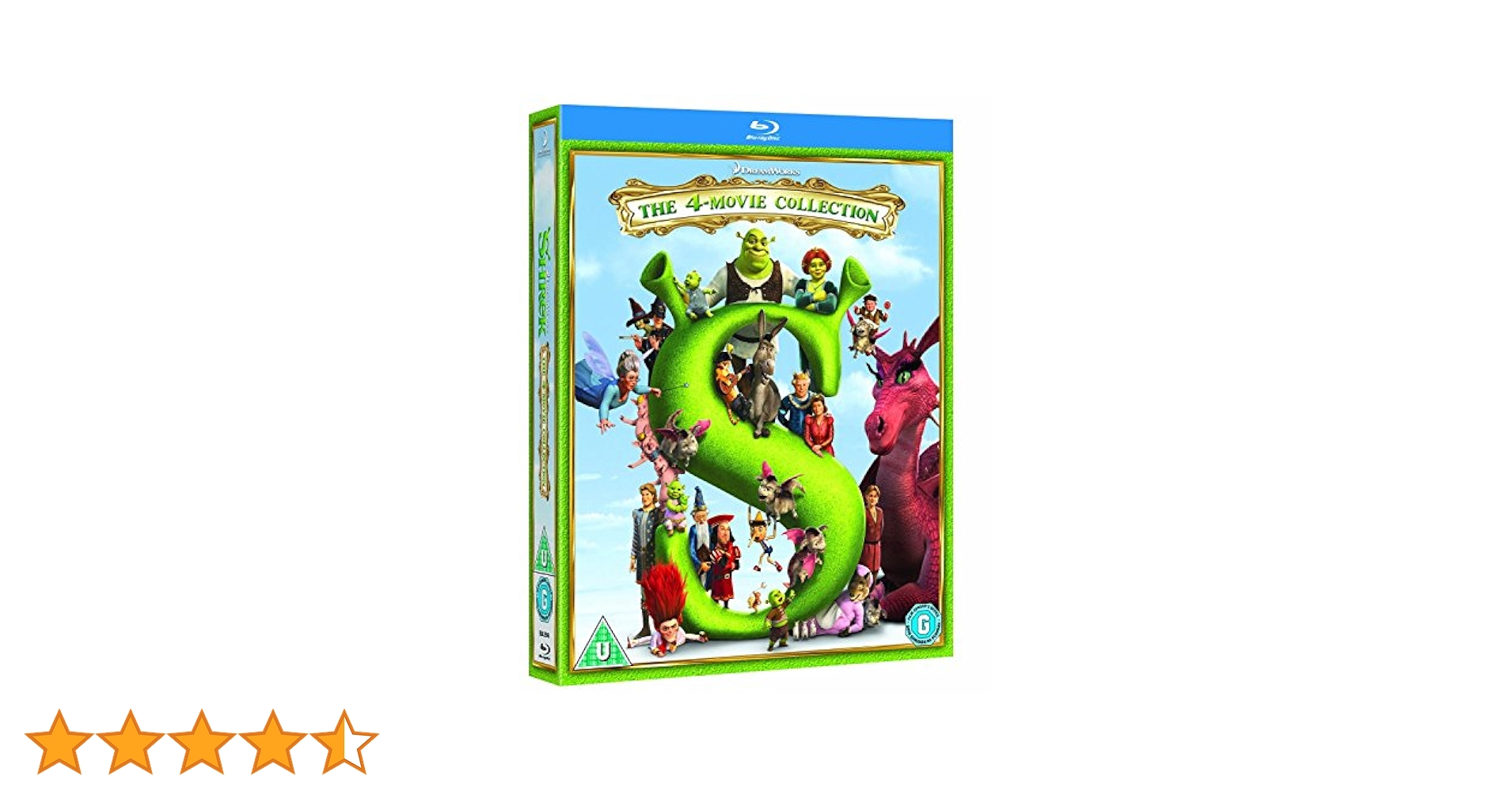 Amazon.co.jp | Shrek 1 - 2 - 3 - 4 The Whole Story Box Set
