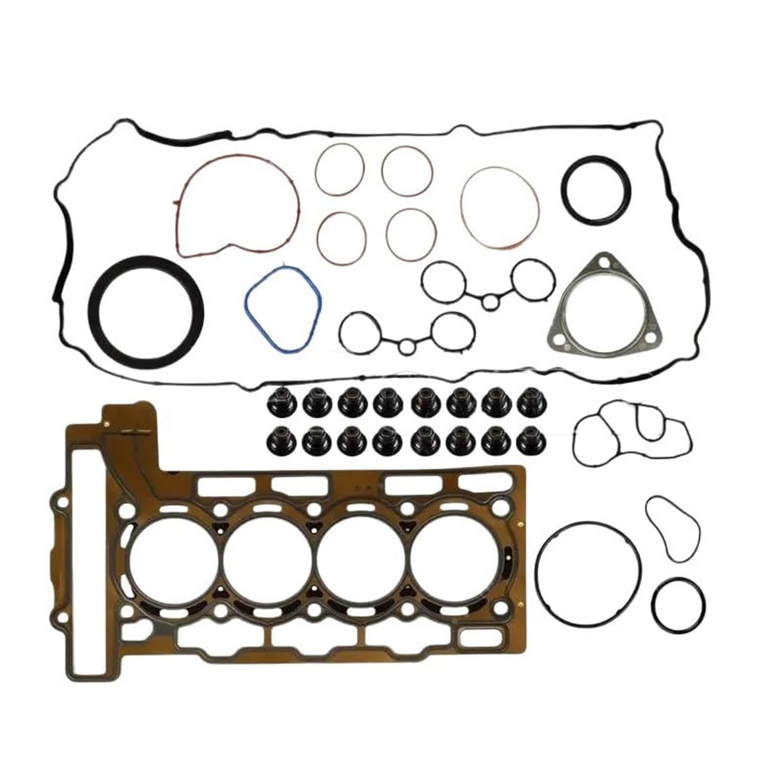 Set di guarnizioni di ricambio per motore con guarnizioni e anelli per applicazioni EP6 1.6T, 60924414687 0197P8 Parti di manutenzione del veicolo per riparazione officina preparazione set guarnizioni
