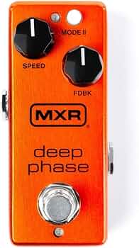 Amazon.com: Dunlop MXR Deep Phase Effects Pedal, Orange : Musical