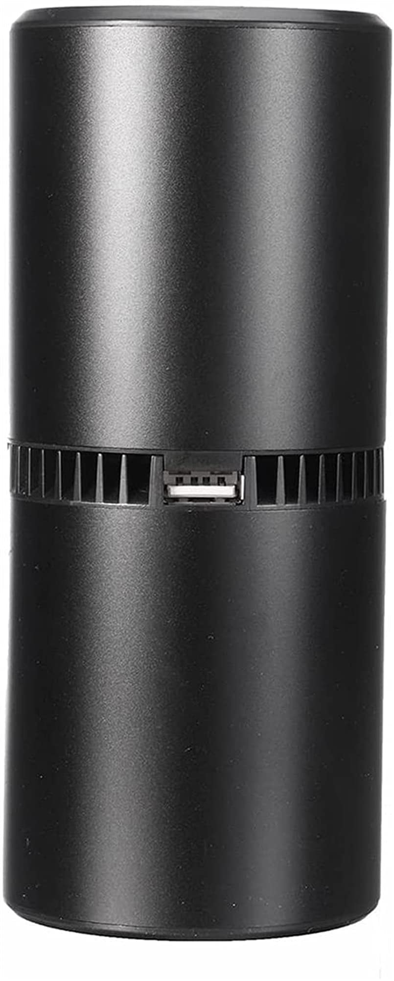 Mini purificador de aire de coche de 5 V, purificador negativo portátil, purificador de aire USB, limpiador de aire anión, ambientador para coche, oficina en casa, (color: Schwarz)